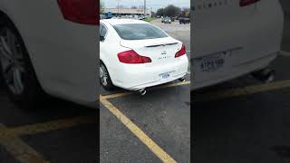 Infiniti G37 Sedan Muffler Delete [upl. by Pogue288]