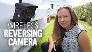 Installing Haloview Wireless Reversing Camera on a UK Caravan  MC7108 [upl. by Amalee484]