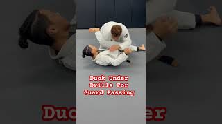 Duck Under Drills For Guard Passing  COBRINHA BJJ bjjlife bjj [upl. by Lionello]