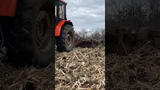 AGCO Disking Corn Stalks [upl. by Enrol500]