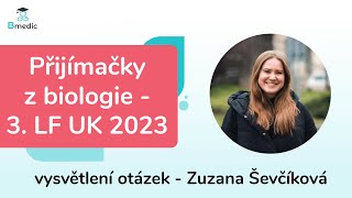 Vysvětlení přijímaček z biologie na 3 LF UK 2023 [upl. by Aubrette]