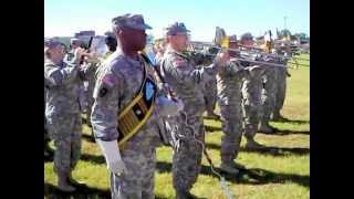 36th Division Song and the Army Song Played by the 36th Division Band Texas Army National Guard [upl. by Cormac576]