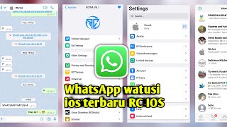 WHATSAPP WATUSI IOS 4 UNTUK ANDROID [upl. by Aneahs]