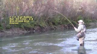 Bamboo Rods on the Owyhee River  720P 30  BBPmpg [upl. by Ahsiek]