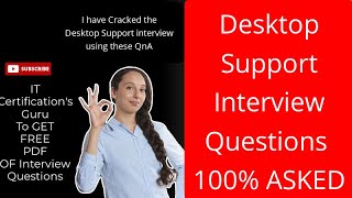 Desktop Support Interview Questions and Answers  100 asked in Interview desktopsupport support [upl. by Haddad]