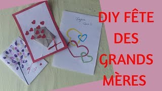 Diy cartes fêtes des grands mères 👵 [upl. by Leod]