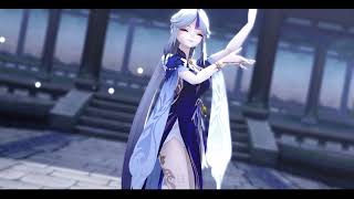 【MMD Genshin Impact】Gokuraku Jodo Chinese Version Happy Lunar New Year [upl. by Dani]