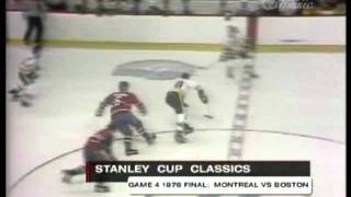 1978 Stanley Cup Finals  Montreal Canadiens  Boston Bruins Overtime part 1 [upl. by Noyart847]