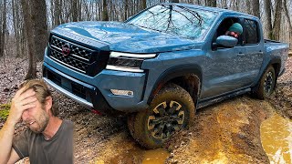 2023 Nissan Frontier PRO4X Off Road Review [upl. by Bride]