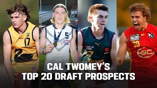 Who are the 20 best AFL Draft prospects of 2023 [upl. by Iam]