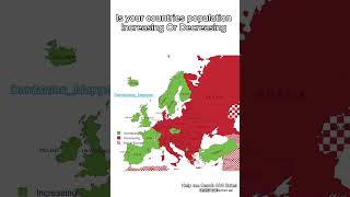 Is your Countries population increasing or decreasing blowthisupforme trending viral blowup fy [upl. by Naujad166]