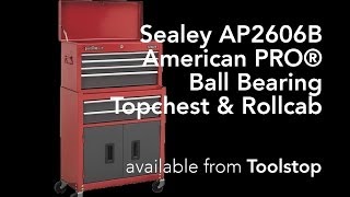 Sealey AP2200BB Topchest amp Rollcab Combination from Toolstop [upl. by Brinna]