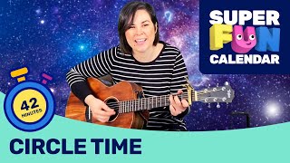 Super Fun Calendar  Circle Time with Ashley  Singing Story Telling and More  PAW Patrol [upl. by Celin486]