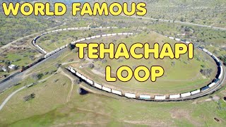 4K Drone View of the World Famous Tehachapi Loop [upl. by Nnairret]