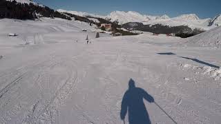 Arosa Lenzerheide 2021 skiing blue piste 15 [upl. by Jorgensen]