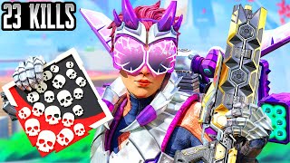 INSANE VALKYRIE 23 KILLS IN AMAZING GAME Apex Legends Gameplay [upl. by Eliathan723]