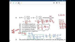 Prueba Transición PTU Matemáticas Ex PSU Clase Eje Números Ejercicios PSU Ensayo PTU 2020 [upl. by Roda]