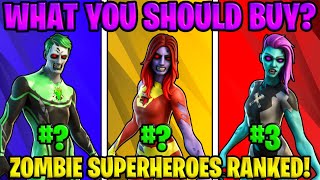 Which Zombie Superhero Skin You Should Buy In Fortnite What You Should Buy [upl. by Llyrad]