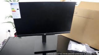 HP P22H G4 21 5quot FULL HD IPS MONITOR LEARN HOW TO ASSEMBLY THIS PC [upl. by Willis373]