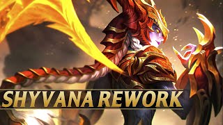 SHYVANA 2025 REWORK UPDATE  League of Legends [upl. by Etireugram179]