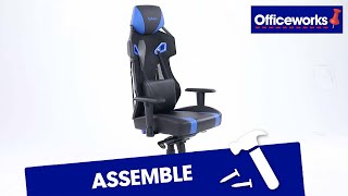 Typhoon Pro II Gaming Chair Assembly Instructions [upl. by Nolyd]