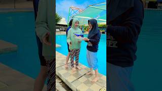 Nadia selamat kali ini🤣  Deffan Official03  shorts comedy funny [upl. by Emili]