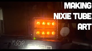 Symbolic Nixie Tube Art [upl. by Airetnuhs542]