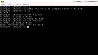 How to edit a file in Linux [upl. by Ternan]