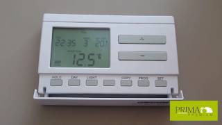 Programarea Termostatului de ambient Computherm Q7  Prima Residence [upl. by Towbin]