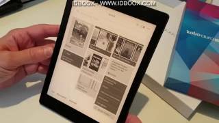 Kobo Aura One  prise en main de la nouvelle liseuse Kobo [upl. by Anawyt]