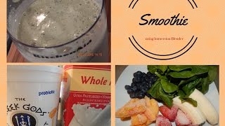 Smoothie using KitchenAid Immersion Blender [upl. by Inig]