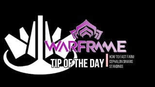 Warframe How to fast farm Cephalon Simaris standings [upl. by Burkhard]