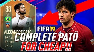 Flashback Alexandre Pato SBC CHEAPEST SOLUTION  SQUAD BUILDING CHALLENGE  FIFA 19 ULTIMATE TEAM [upl. by Noel]