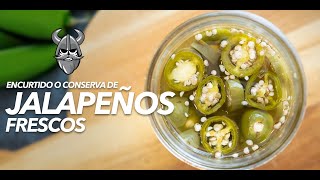 JALAPEÑOS ENCURTIDOS  Jalapeños en conserva  la mejor manera de conservar tu jalapeño  JALAPEÑOS [upl. by Keheley546]