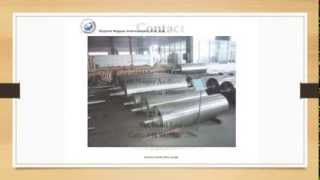 pot equipment sink roll furnace roll air knives [upl. by Navis]