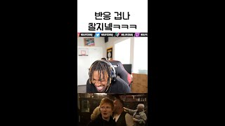 랩하는 에드시런에 진심반응ㅋㅋㅋ [upl. by Kimberlee]