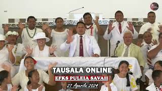 Faalauiloa EFKS Puleia Tausala Online [upl. by Attenrev64]