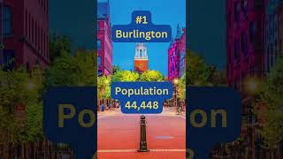 Discover the Three Biggest Cities in Vermont [upl. by Iew]