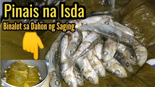 Pinais na Isda  Binalot sa Dahon ng Saging [upl. by Auqinahs]