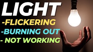 Lights Flickering Burning Out Quick How to Fix it [upl. by Llennyl870]