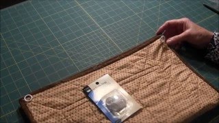 Needlepointerscom Quick Tip 19  How to Hang A Quilted Wall Hanging [upl. by Lore725]