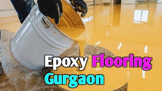 Epoxy Flooring Gurgaon  Resin Kaise Banaye [upl. by Sukramaj]