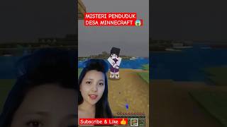 MISTERI PENDUDUK DESA⁉️😱 minecraft minecraftpe minecraftchallenge gaming minecrafthumor memes [upl. by Boak]