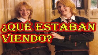 ¿Por qué Fred y George Weasley no vieron a Peter Pettigrew en el mapa del merodeador [upl. by Fleta]