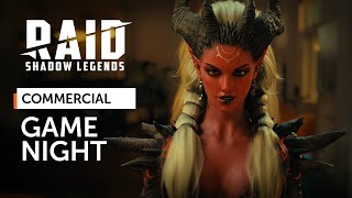 RAID Shadow Legends  Champions IRL  Game Night Official Commercial [upl. by Lelia]