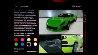 GTA Online Coil Cyclone NEW ECAR  TEST DRIVE [upl. by Annoyed]