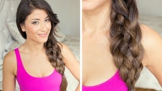 How To Six 6 Strand Braid [upl. by Trelu540]