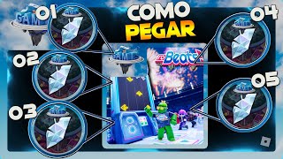 RoBeats COMO PEGAR 5 DIAMANTES DO THE GAMES ROBLOX [upl. by Neerac304]