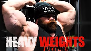 HEAVY WEIGHTS  FOR MASS  JAMES HOLLINGSHEAD  ULTIMATE BODYBUILDING MOTIVATION 2021 [upl. by Syman]