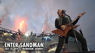 Metallica Enter Sandman Trondheim Norway  July 13 2019 [upl. by Ericksen]